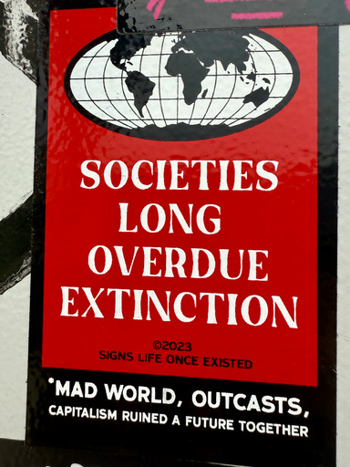 Societies Long Overdue Extinction