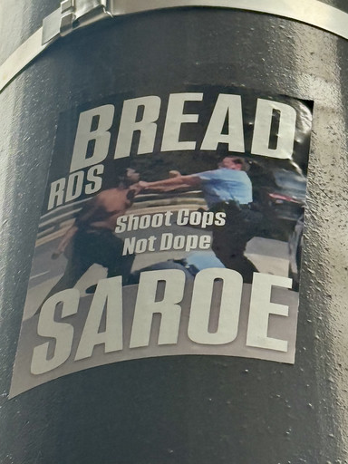 Shoot cops, not dope