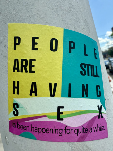 People are still having sex