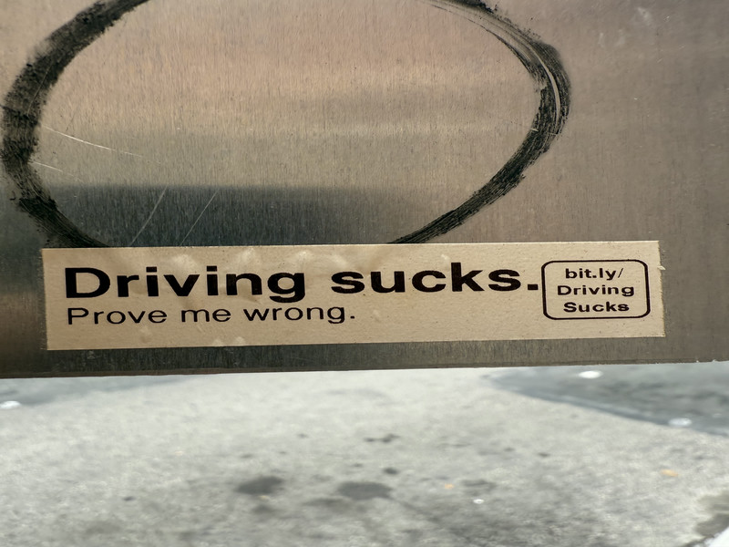 Driving Sucks