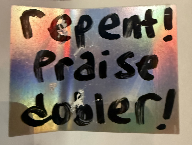Repent! Praise Dobler!