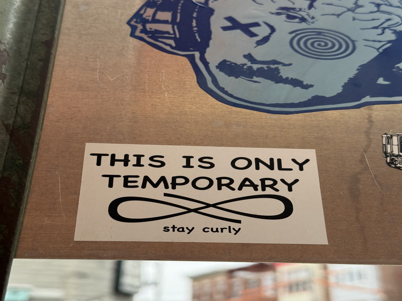 This is only temporary